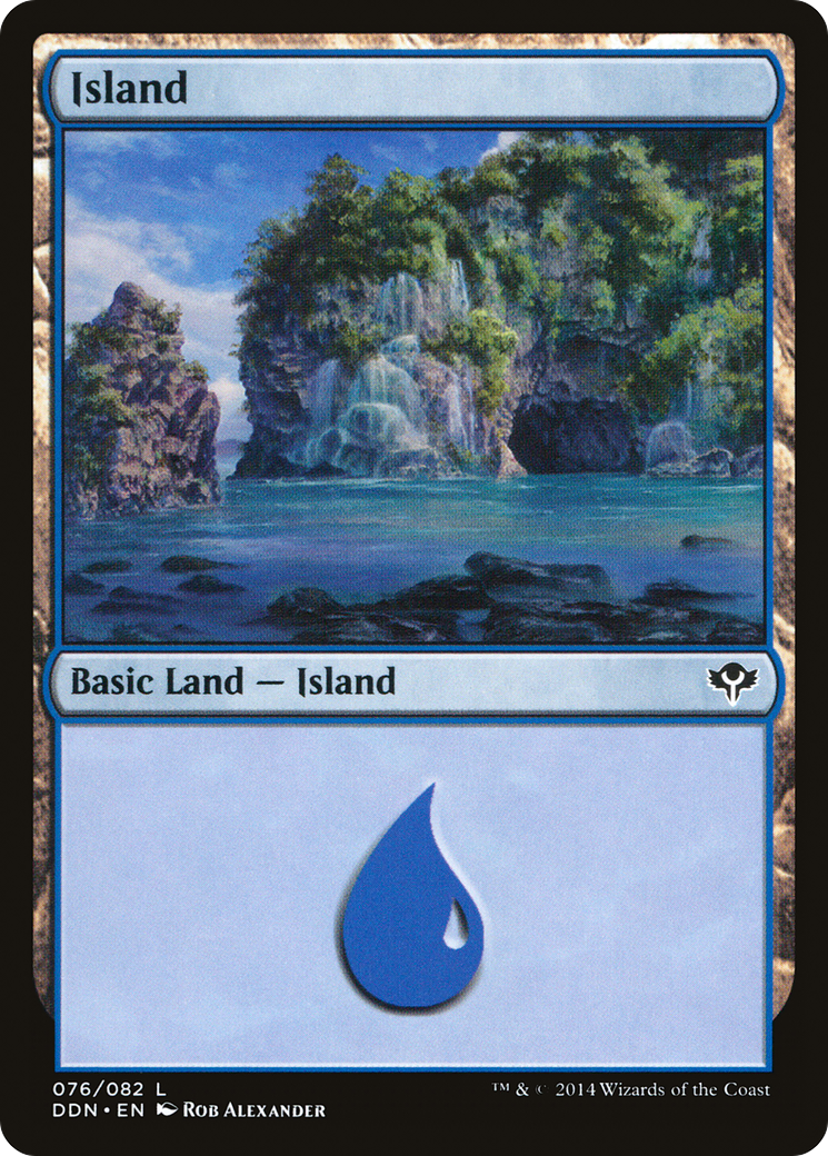 Image of Island (76) [Duel Decks: Speed vs. Cunning]