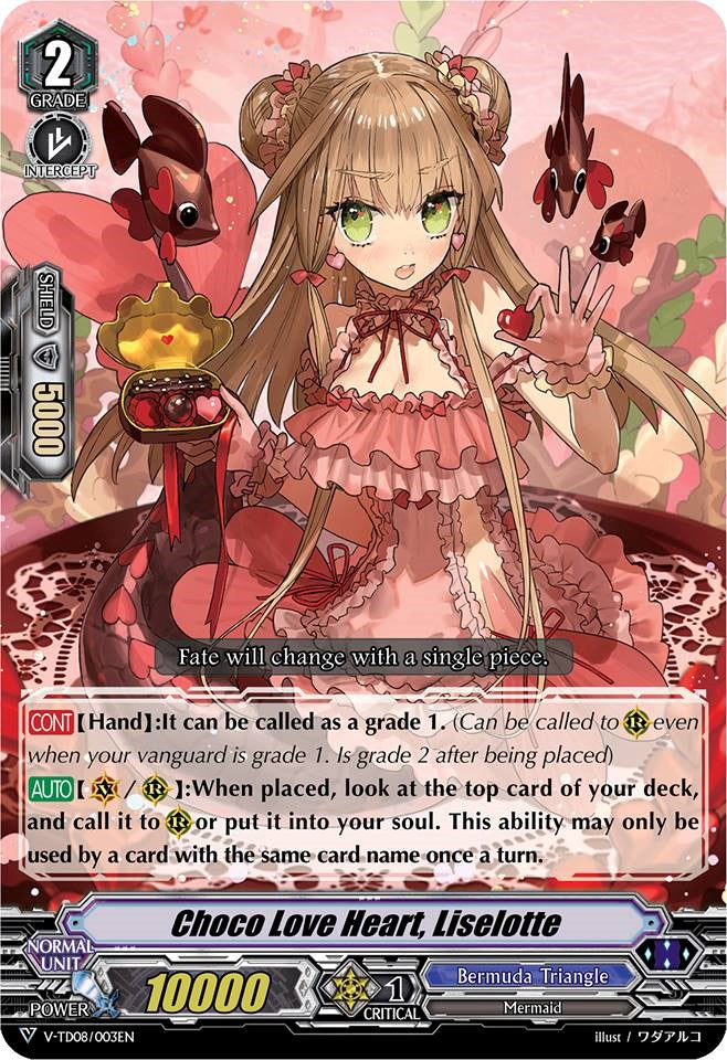 Image of Choco Love Heart, Liselotte (V-TD08/003EN) [Schokolade Melody]