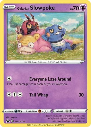 Image of Galarian Slowpoke (SWSH126) [Sword & Shield: Black Star Promos]