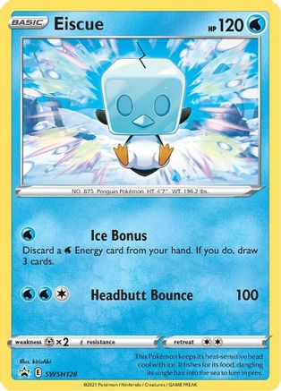 Image of Eiscue (SWSH128) [Sword & Shield: Black Star Promos]