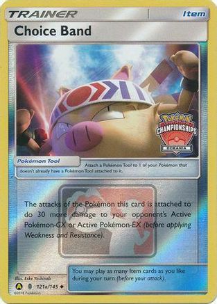 Image of Choice Band (121a/145) (Oceania Championships) [Sun & Moon: Guardians Rising]