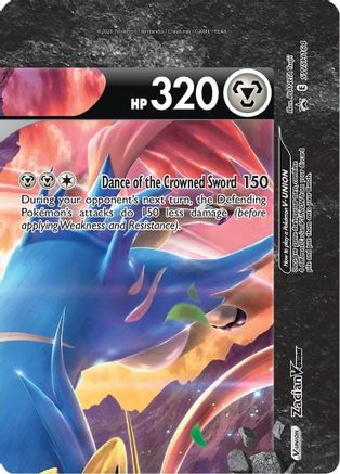 Image of Zacian V-Union (SWSH164) [Sword & Shield: Black Star Promos]