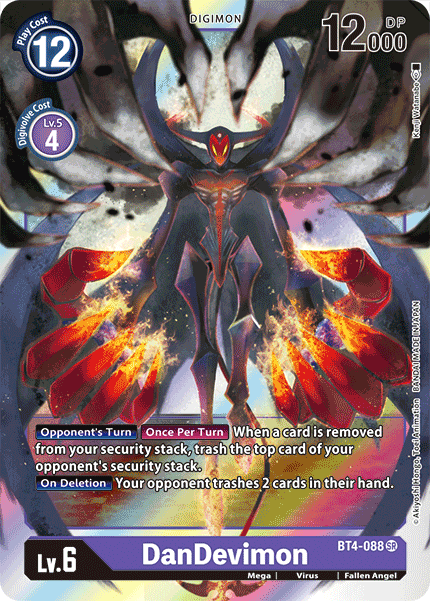 Image of DanDevimon [BT4-088] [Great Legend]