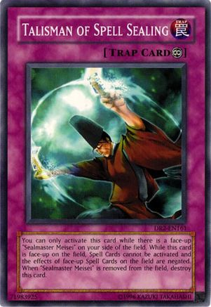 Image of Talisman of Spell Sealing [DR2-EN161] Common
