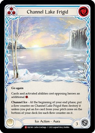 Image of Channel Lake Frigid [U-ELE146] (Tales of Aria Unlimited)  Unlimited Rainbow Foil