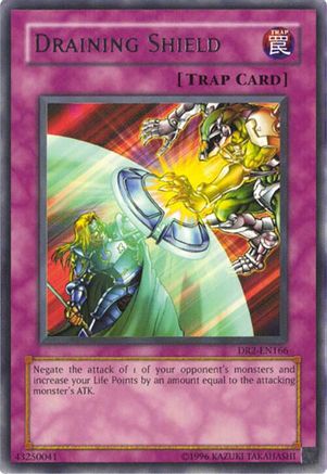 Image of Draining Shield [DR2-EN166] Rare