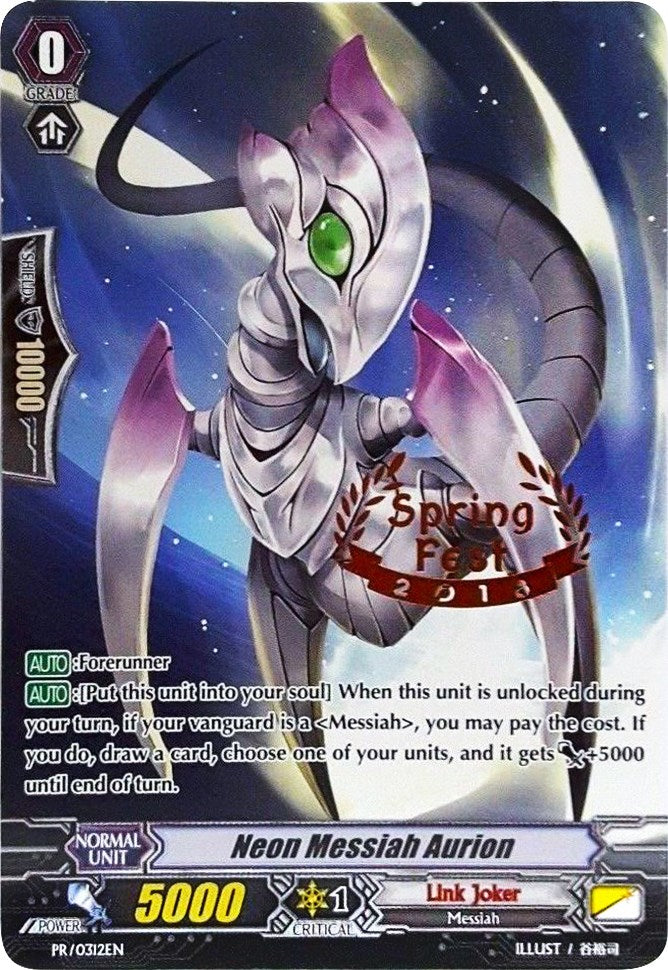 Image of Neon Messiah Aurion (PR/0312EN) [Promo Cards]