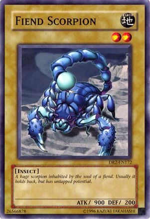 Image of Fiend Scorpion [DR2-EN172] Common