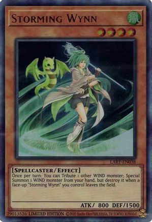 Image of Storming Wynn [LART-EN038] Ultra Rare