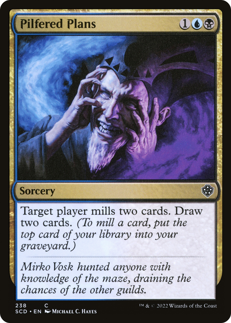 Image of Pilfered Plans [Starter Commander Decks]