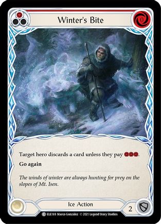 Image of Winter's Bite (Red) [U-ELE169] (Tales of Aria Unlimited)  Unlimited Normal