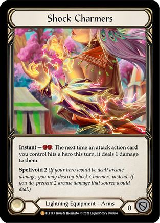 Image of Shock Charmers [ELE173] (Tales of Aria)  1st Edition Cold Foil