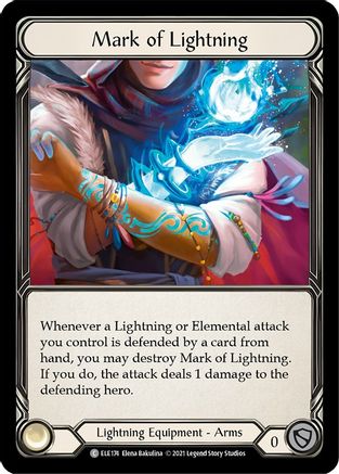 Image of Mark of Lightning [U-ELE174] (Tales of Aria Unlimited)  Unlimited Normal
