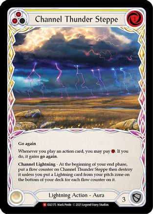 Image of Channel Thunder Steppe [U-ELE175] (Tales of Aria Unlimited)  Unlimited Normal