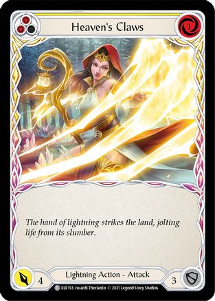 Image of Heaven's Claws (Yellow) [U-ELE193] (Tales of Aria Unlimited)  Unlimited Normal