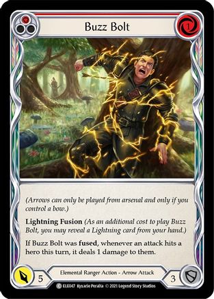 Image of Buzz Bolt (Red) [ELE047] (Tales of Aria)  1st Edition Normal