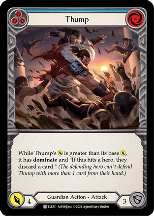 Image of Thump (Blue) [U-ELE211] (Tales of Aria Unlimited)  Unlimited Normal