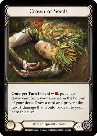 Image of Crown of Seeds [U-ELE115] (Tales of Aria Unlimited)  Unlimited Rainbow Foil