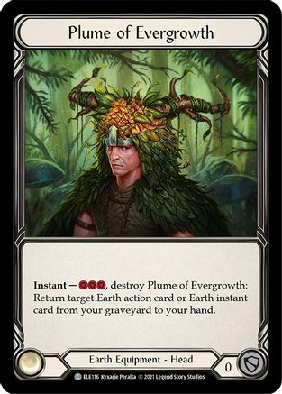 Image of Plume of Evergrowth [U-ELE116] (Tales of Aria Unlimited)  Unlimited Normal