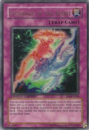 Image of Exchange of the Spirit [SP1-EN004] Ultra Rare