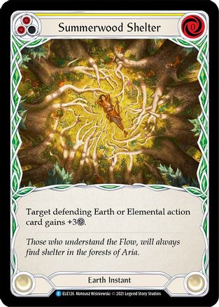 Image of Summerwood Shelter (Yellow) [U-ELE126] (Tales of Aria Unlimited)  Unlimited Normal