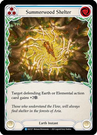 Image of Summerwood Shelter (Blue) [U-ELE127] (Tales of Aria Unlimited)  Unlimited Normal
