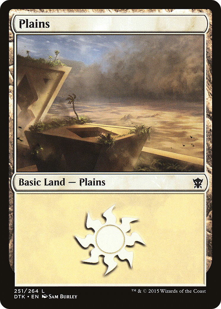 Image of Plains (251) [Dragons of Tarkir]