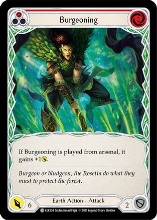 Image of Burgeoning (Red) [U-ELE134] (Tales of Aria Unlimited)  Unlimited Normal