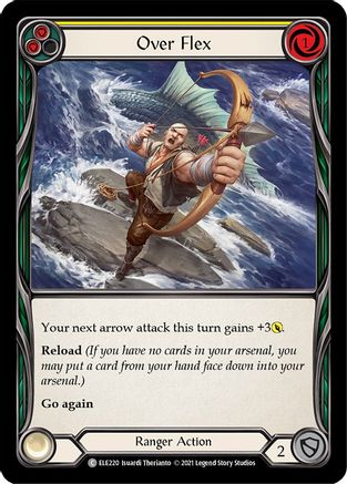 Image of Over Flex (Yellow) [U-ELE220] (Tales of Aria Unlimited)  Unlimited Normal