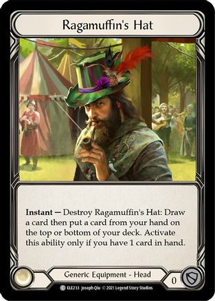 Image of Ragamuffin's Hat [ELE233] (Tales of Aria)  1st Edition Cold Foil