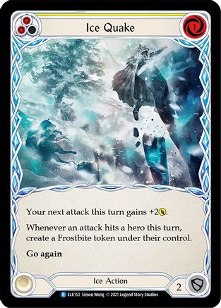 Image of Ice Quake (Yellow) [U-ELE152] (Tales of Aria Unlimited)  Unlimited Normal