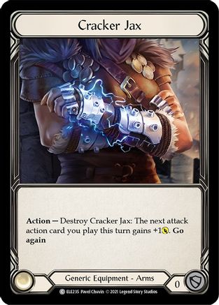 Image of Cracker Jax [U-ELE235] (Tales of Aria Unlimited)  Unlimited Rainbow Foil