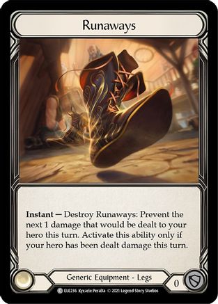Image of Runaways [ELE236] (Tales of Aria)  1st Edition Cold Foil
