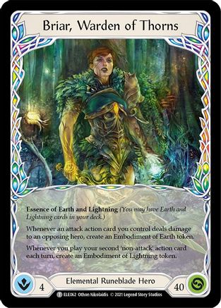 Image of Briar, Warden of Thorns // Briar [ELE062 // ELE063] (Tales of Aria Unlimited)