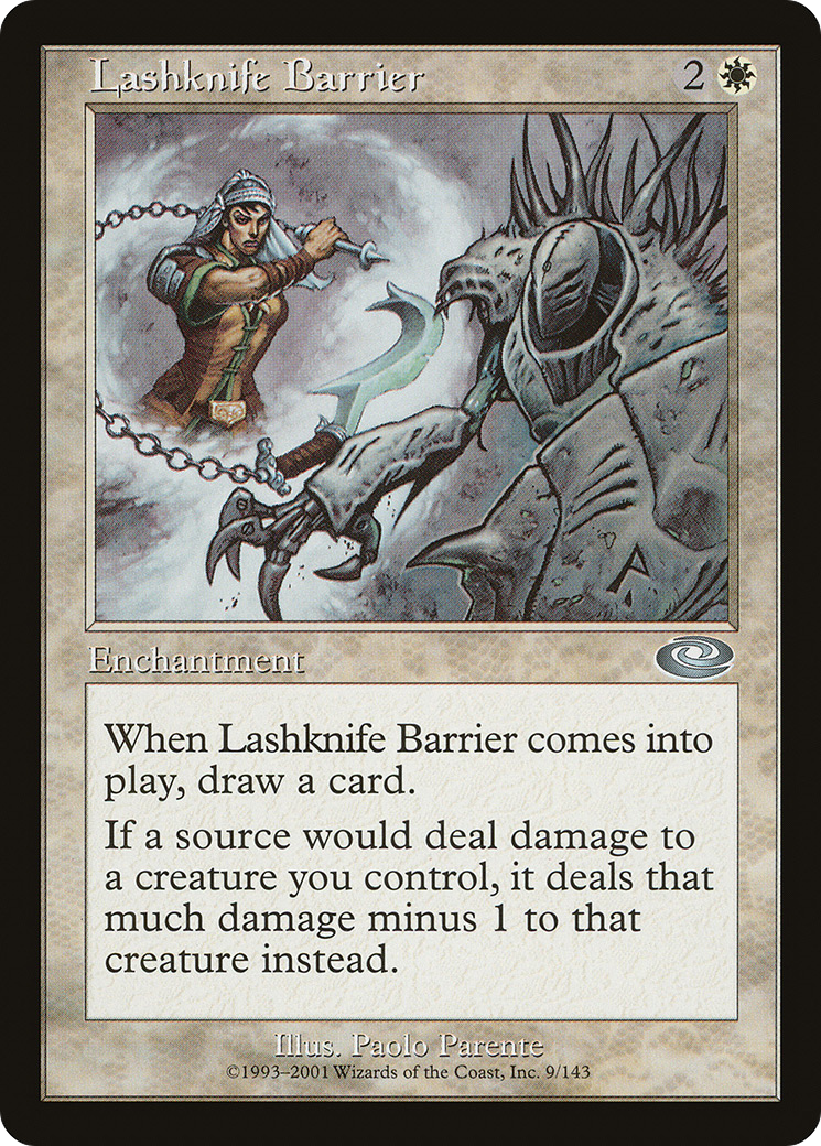 Image of Lashknife Barrier [Planeshift]