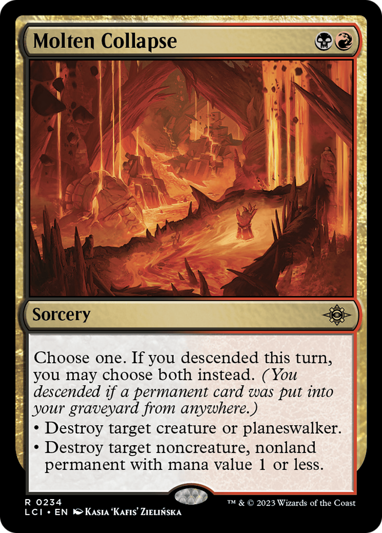 Image of Molten Collapse [The Lost Caverns of Ixalan]
