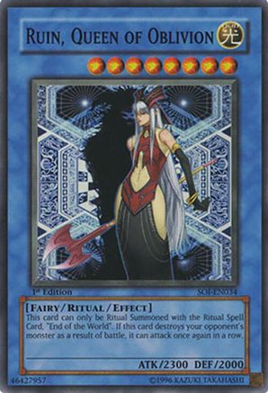 Image of Ruin, Queen of Oblivion [SOI-EN034] Super Rare