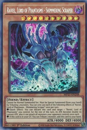 Image of Raviel, Lord of Phantasms - Shimmering Scraper [MP21-EN248] Prismatic Secret Rare