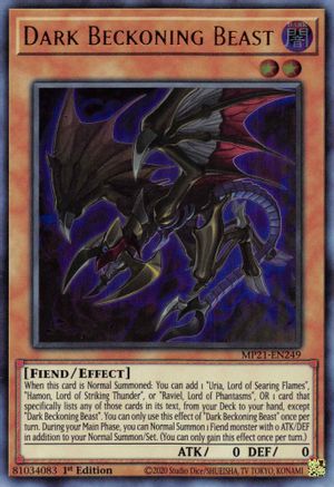 Image of Dark Beckoning Beast [MP21-EN249] Ultra Rare