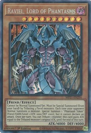 Image of Raviel, Lord of Phantasms [MP21-EN254] Prismatic Secret Rare