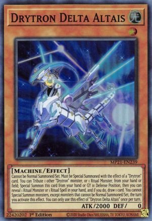 Image of Drytron Delta Altais [MP21-EN239] Super Rare