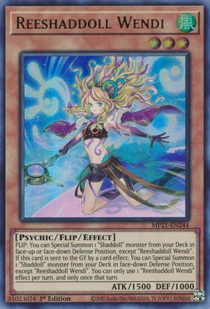 Image of Reeshaddoll Wendi [MP21-EN244] Ultra Rare
