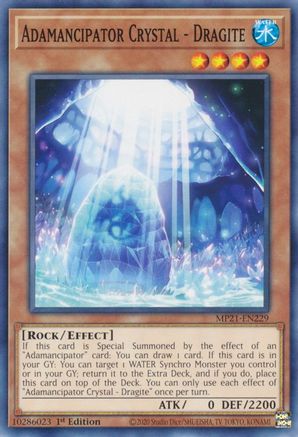 Image of Adamancipator Crystal - Dragite [MP21-EN229] Common