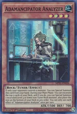 Image of Adamancipator Analyzer [MP21-EN226] Super Rare
