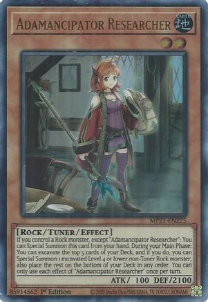 Image of Adamancipator Researcher [MP21-EN225] Ultra Rare