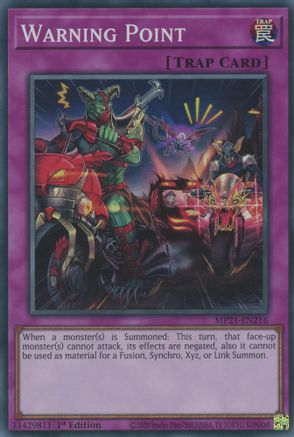 Image of Warning Point [MP21-EN216] Super Rare