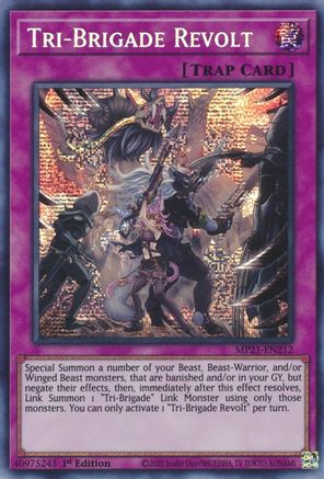 Image of Tri-Brigade Revolt [MP21-EN212] Prismatic Secret Rare