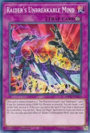 Image of Raider's Unbreakable Mind [MP21-EN210] Common