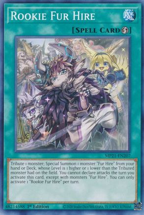 Image of Rookie Fur Hire [MP21-EN207] Common