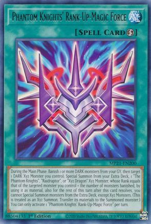 Image of Phantom Knights' Rank-Up-Magic Force [MP21-EN200] Rare